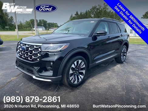 New 2026 Ford Explorer Platinum w/ LUX Leather Package AWD/4WD image 1