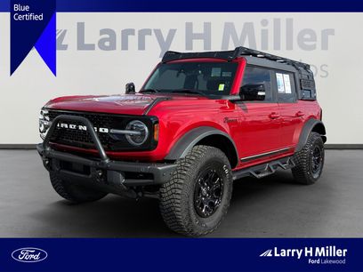 Certified 2021 Ford Bronco First Edition