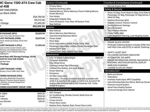 Used 2021 GMC Sierra 1500 AT4 w/ AT4 Value Package AWD/4WD image 37