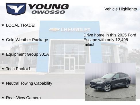 Used 2025 Ford Escape ST-Line w/ Equipment Group 301A image 8