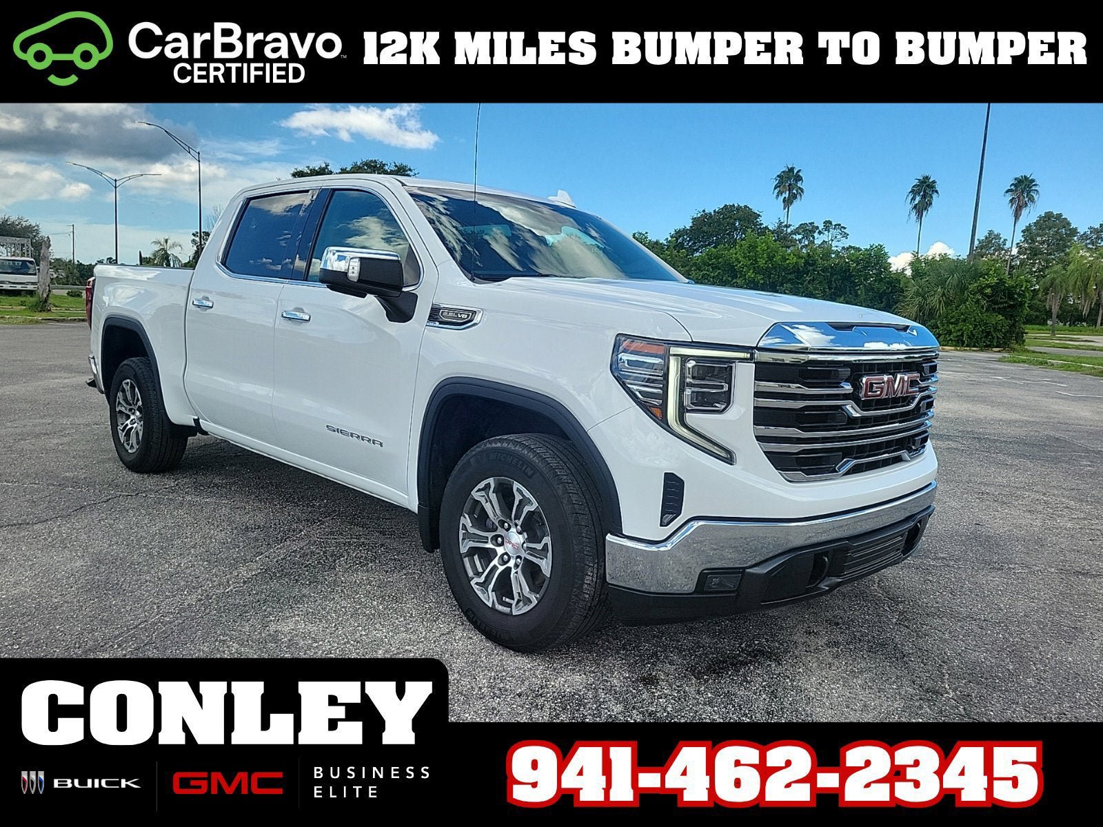 Certified 2025 GMC Sierra 1500 SLT RWD image 1