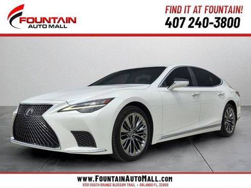 Used 2022 Lexus LS 500 w/ Accessory Package (Z1) RWD image 1