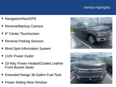 Used 2018 Ford F150 Lariat RWD image 7