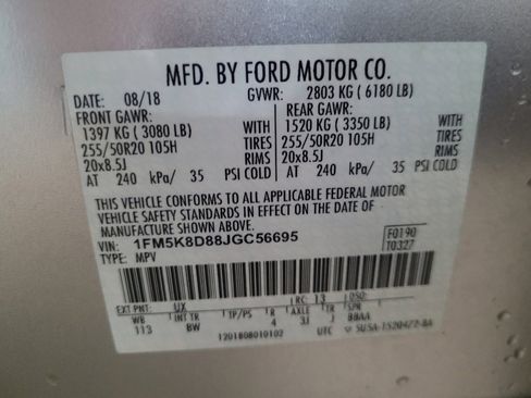 Used 2018 Ford Explorer XLT w/ Equipment Group 202A image 33