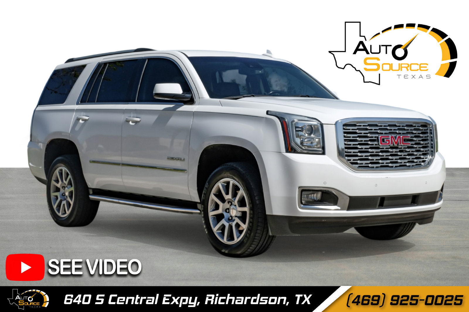 Used 2018 GMC Yukon Denali RWD image 1