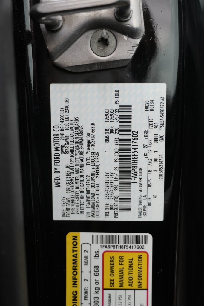 Used 2015 Ford Mustang Premium w/ Ecoboost Performance Package RWD image 57