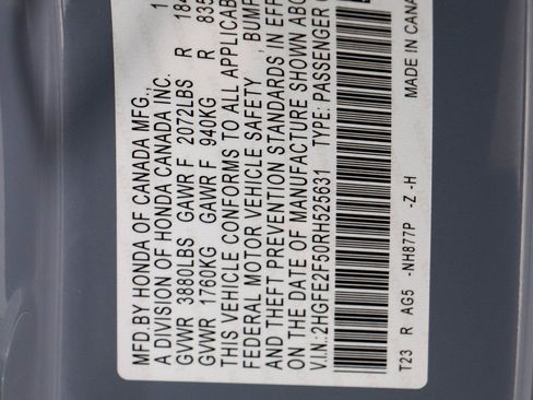 Used 2024 Honda Civic Sport image 30
