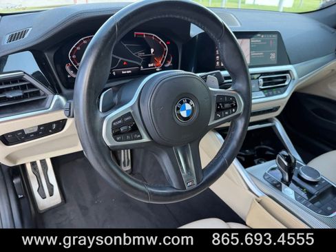 Used 2022 BMW 430i Convertible w/ M Sport Package RWD image 17
