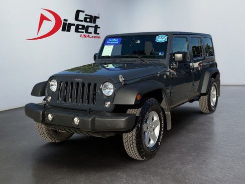Used 2017 Jeep Wrangler Unlimited Sport w/ Quick Order Package 24S AWD/4WD image 1