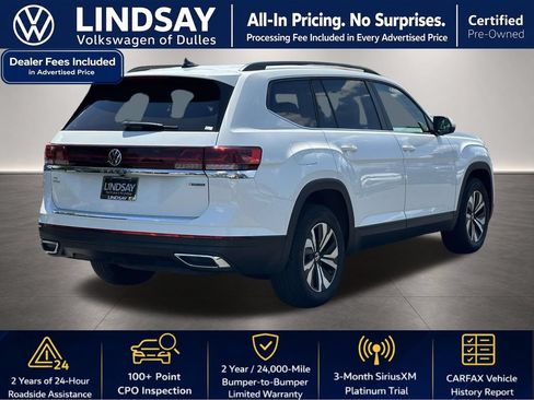Used 2024 Volkswagen Atlas SE AWD/4WD image 8