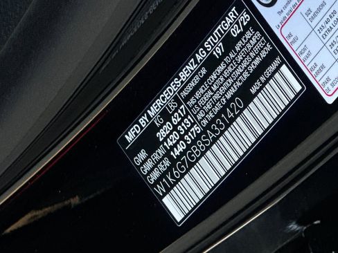 New 2025 Mercedes-Benz S 580 4MATIC Sedan image 35