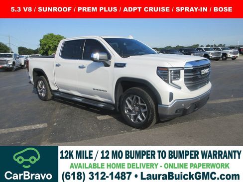 Certified 2022 GMC Sierra 1500 SLT w/ SLT Premium Plus Package AWD/4WD image 1