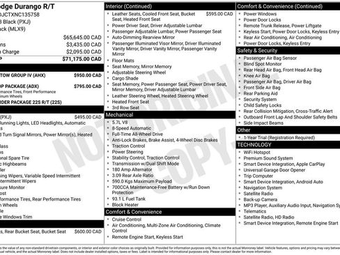 Used 2022 Dodge Durango R/T w/ Trailer Tow Group IV AWD/4WD image 18