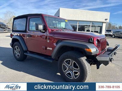 Certified 2021 Jeep Wrangler Sport S