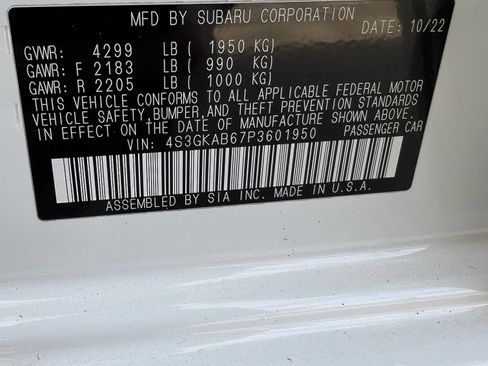 Used 2023 Subaru Impreza 2.0i image 37