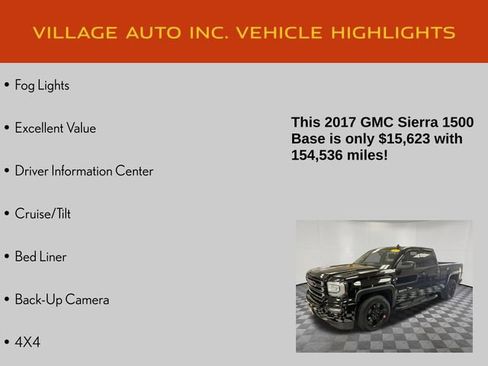 Used 2017 GMC Sierra 1500 4x4 Double Cab image 14