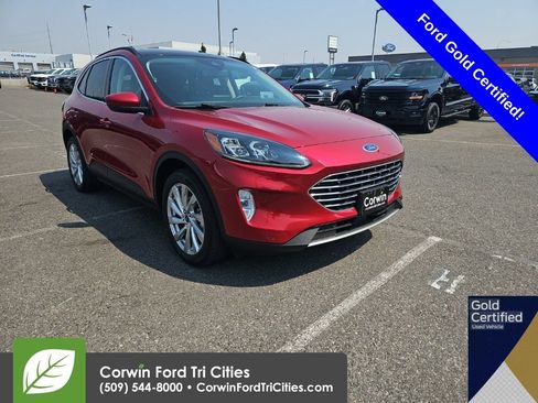 Used 2021 Ford Escape Titanium w/ Titanium Elite Package AWD/4WD image 1