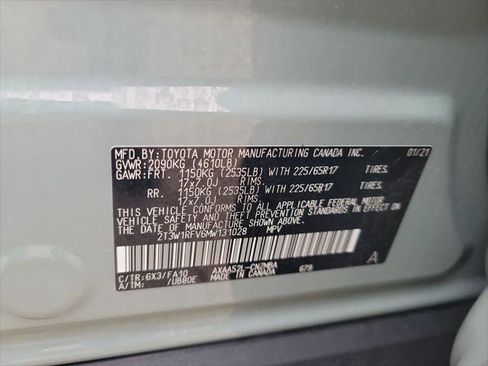 Certified 2021 Toyota RAV4 XLE w/ Convenience Package FWD image 39