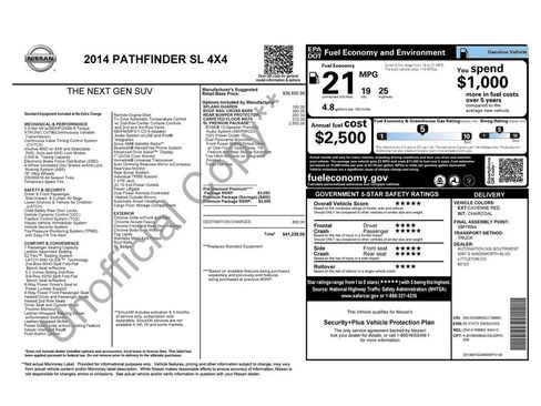 Used 2014 Nissan Pathfinder SL w/ SL Premium Package image 38