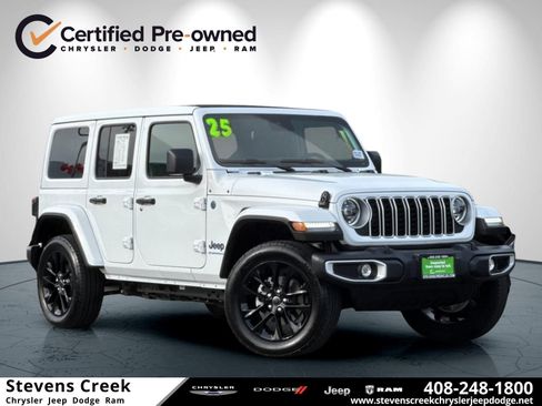 Certified 2025 Jeep Wrangler Unlimited Sahara w/ Safety Group image 1