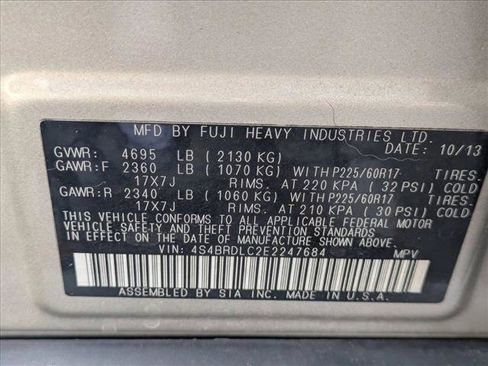 Used 2014 Subaru Outback 3.6R Limited w/ Moonroof Package image 23