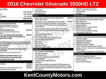 Used 2016 Chevrolet Silverado 3500 LTZ w/ Duramax Plus Package