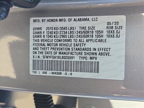 Used 2020 Honda Pilot LX image 16
