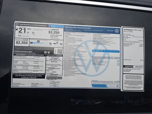 New 2026 Volkswagen Atlas SEL Premium R-Line image 18