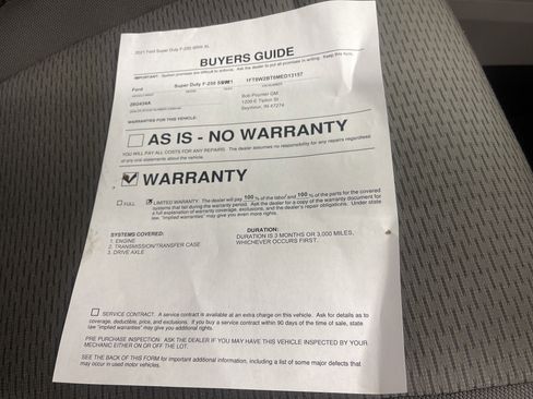 Used 2021 Ford F250 XLT w/ Tremor Off-Road Package image 27