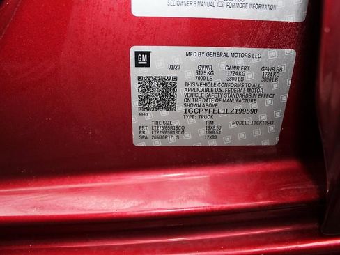 Used 2020 Chevrolet Silverado 1500 LT Trail Boss image 26