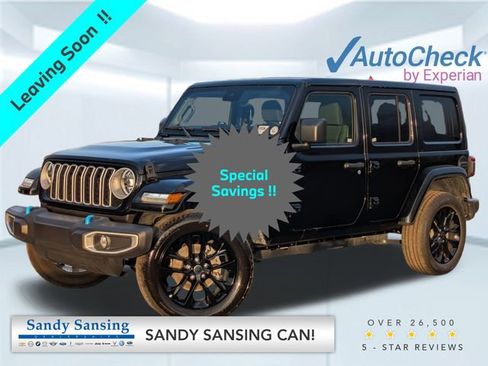 Used 2024 Jeep Wrangler Unlimited Sahara image 1