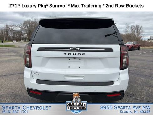 Used 2024 Chevrolet Tahoe Z71 w/ Luxury Package AWD/4WD image 4