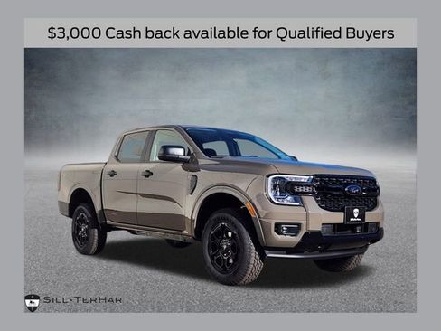 New 2025 Ford Ranger XLT w/ Black Appearance Package image 1