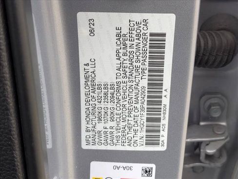 Used 2023 Honda Accord EX image 24