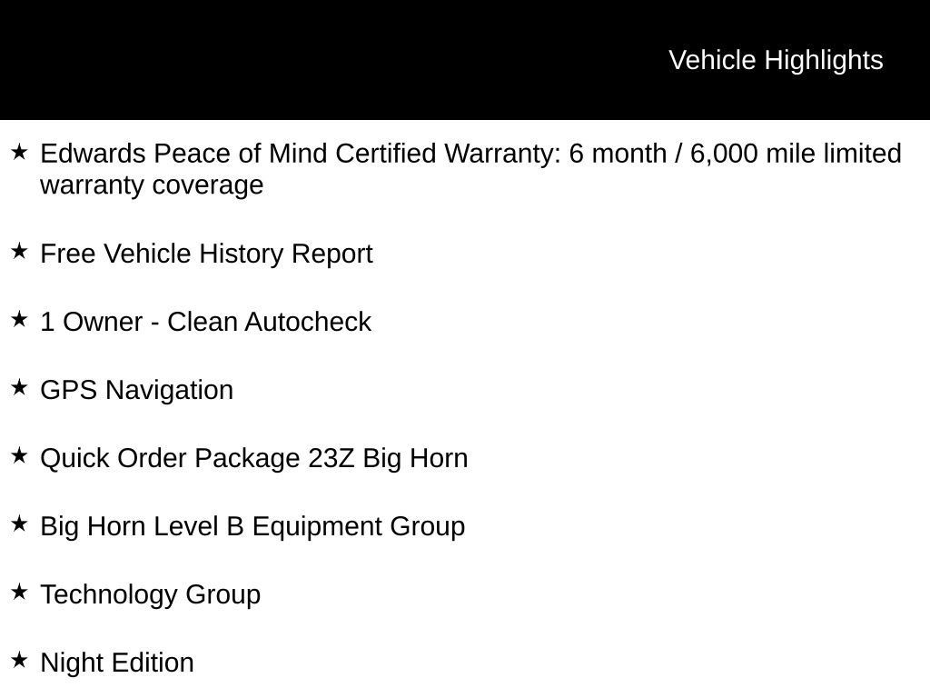 Used 2023 RAM 1500 Big Horn AWD/4WD image 5