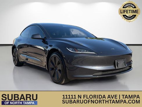 Used 2025 Tesla Model 3 Long Range RWD image 1