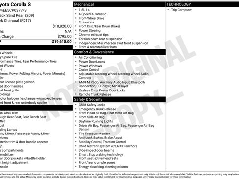 Used 2012 Toyota Corolla S image 1