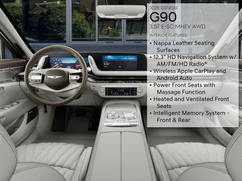 New 2026 Genesis G90 3.5T image 17