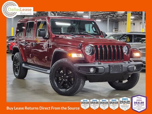 Used 2021 Jeep Wrangler Unlimited Sahara image 1