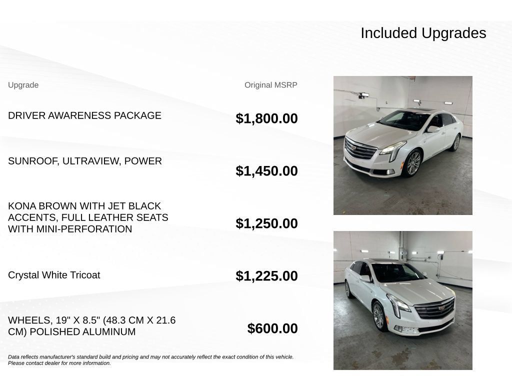 Used 2018 Cadillac XTS Luxury w/ Driver Awareness Package FWD image 13