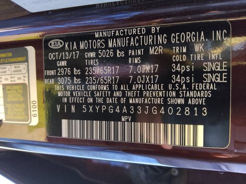 Used 2018 Kia Sorento LX image 33