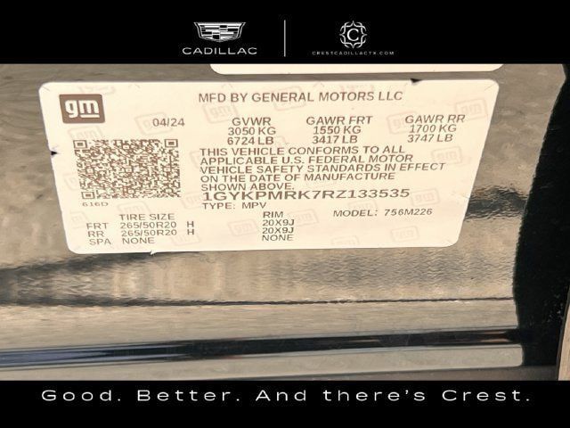 Certified 2024 Cadillac Lyriq Tech RWD image 30