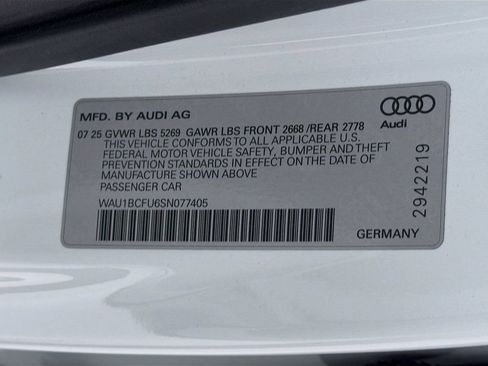 Used 2025 Audi A5 2.0T Premium w/ Convenience Package AWD/4WD image 32