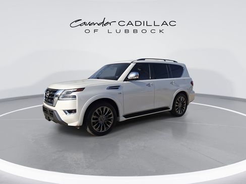 Used 2022 Nissan Armada Platinum w/ Captain's Chairs Package AWD/4WD image 4