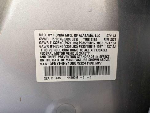 Used 2013 Honda Pilot LX image 32