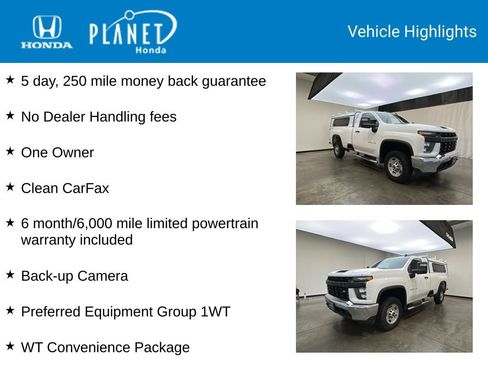 Used 2020 Chevrolet Silverado 2500 W/T w/ WT Convenience Package AWD/4WD image 4