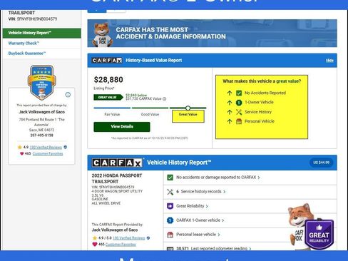 Used 2022 Honda Passport TrailSport image 11