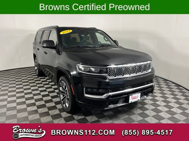 Used 2023 Jeep Grand Wagoneer L Series III w/ Rear Seat Video Group 1 AWD/4WD image 1