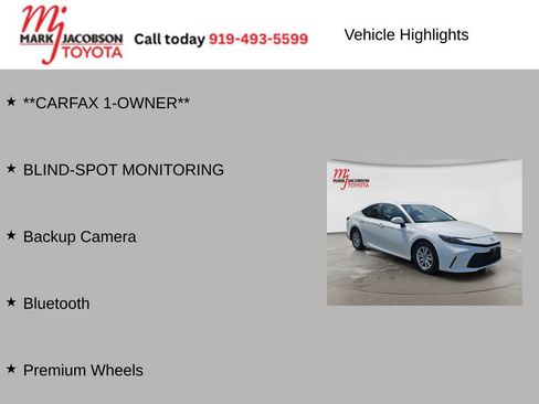 Used 2025 Toyota Camry LE FWD image 5