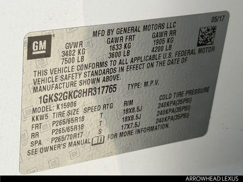 Used 2017 GMC Yukon XL SLT w/ Open Road Package image 33